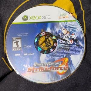 Microsoft Xbox 360 Dynasty Warriors Strike Force Video Game Rated T For Teen Use